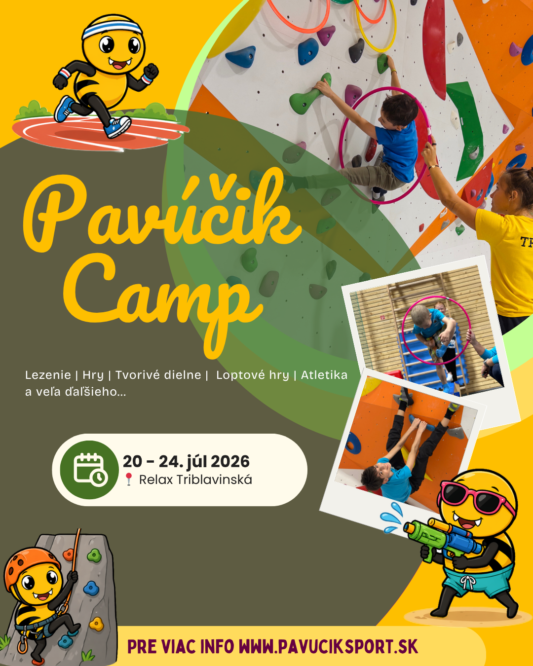 Pavúčik Camp 2026